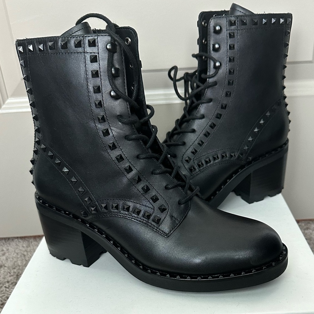NWT Ash Studded Combat Boots